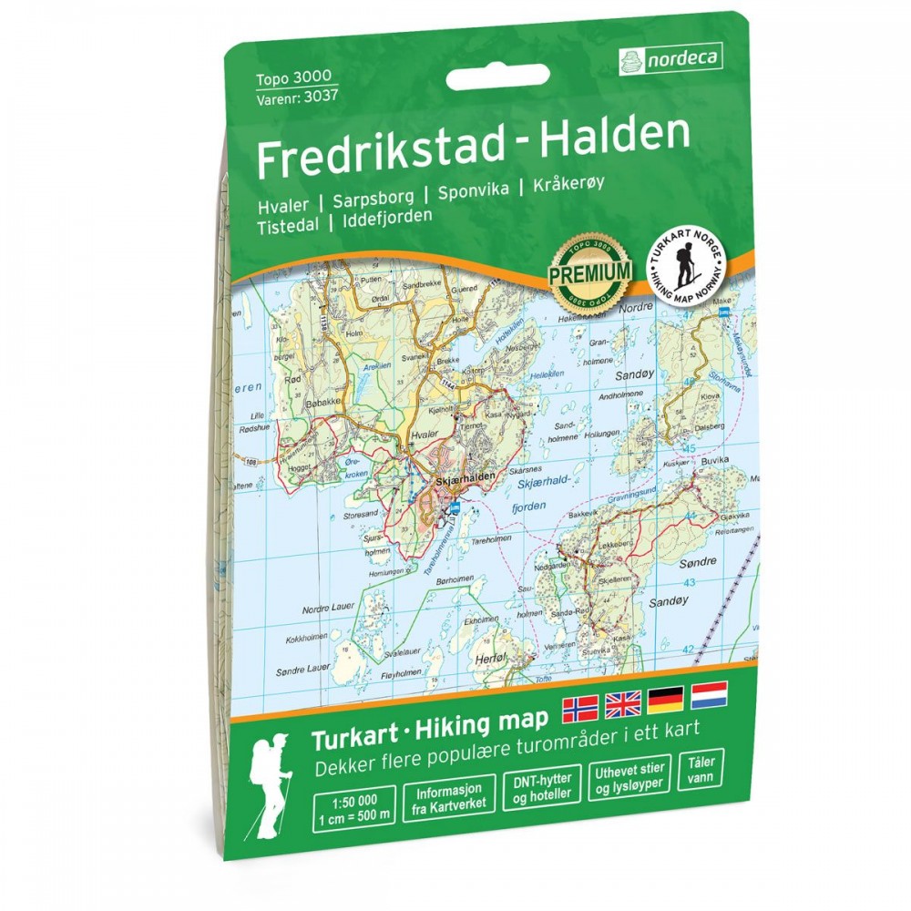 Fredrikstad Halden Topo 3000